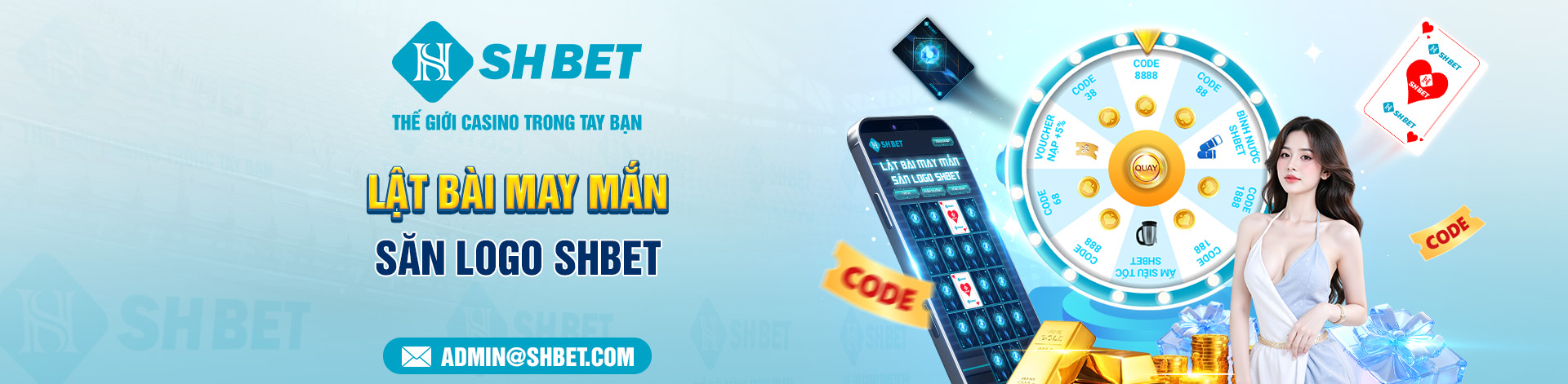 Lật Bài May Mắn Săn Logo SHBET